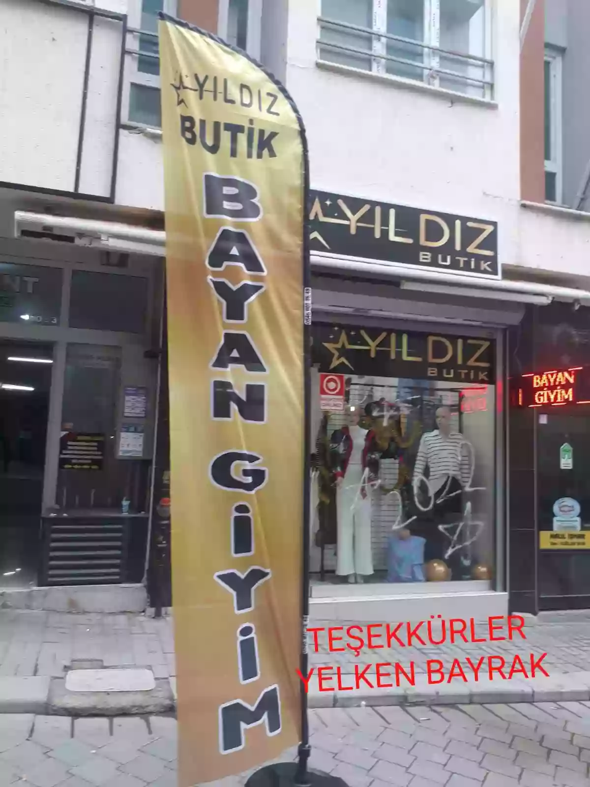 Tekstilci Olta Bayrak Örnekleri