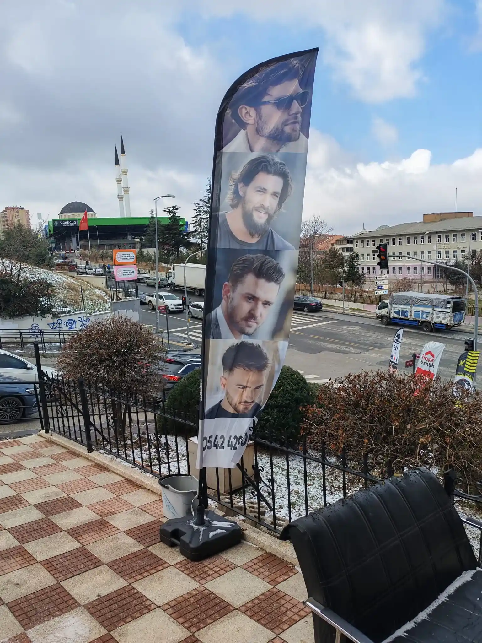 Erkek Kuaförü Olta Bayrağı-27