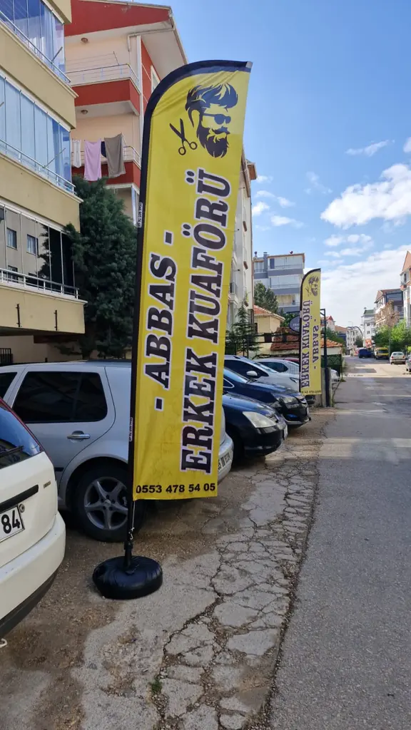 Erkek Kuaförü Olta Bayrağı-30