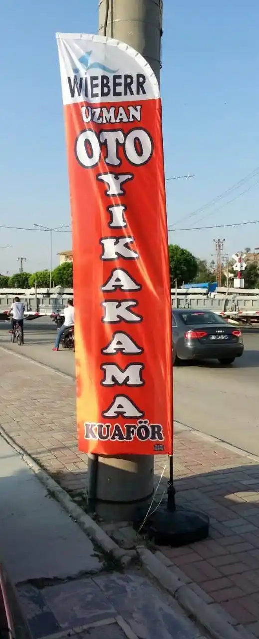 Oto Yıkama Olta Bayrağı-14