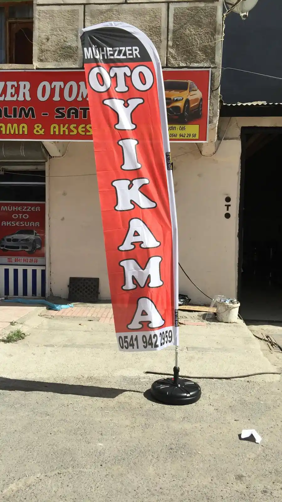 Oto Yıkama Olta Bayrağı-15